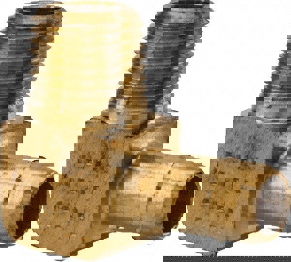 Barbed Tube 90 &deg; Male Elbow: 1/8